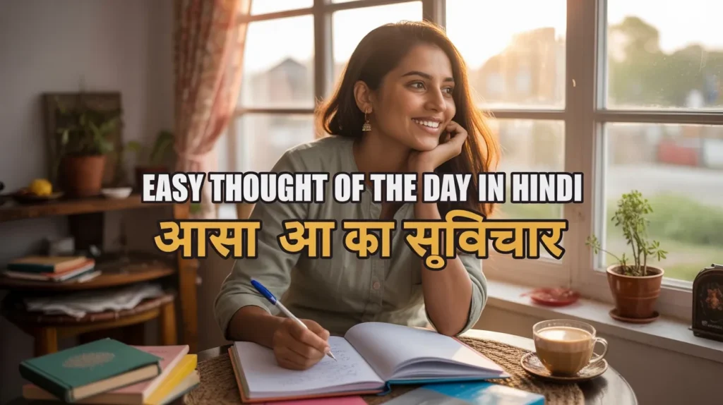 Easy Thought of the Day in Hindi