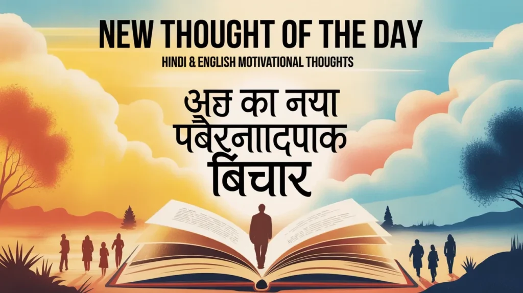 New Thought of the Day Hindi and English