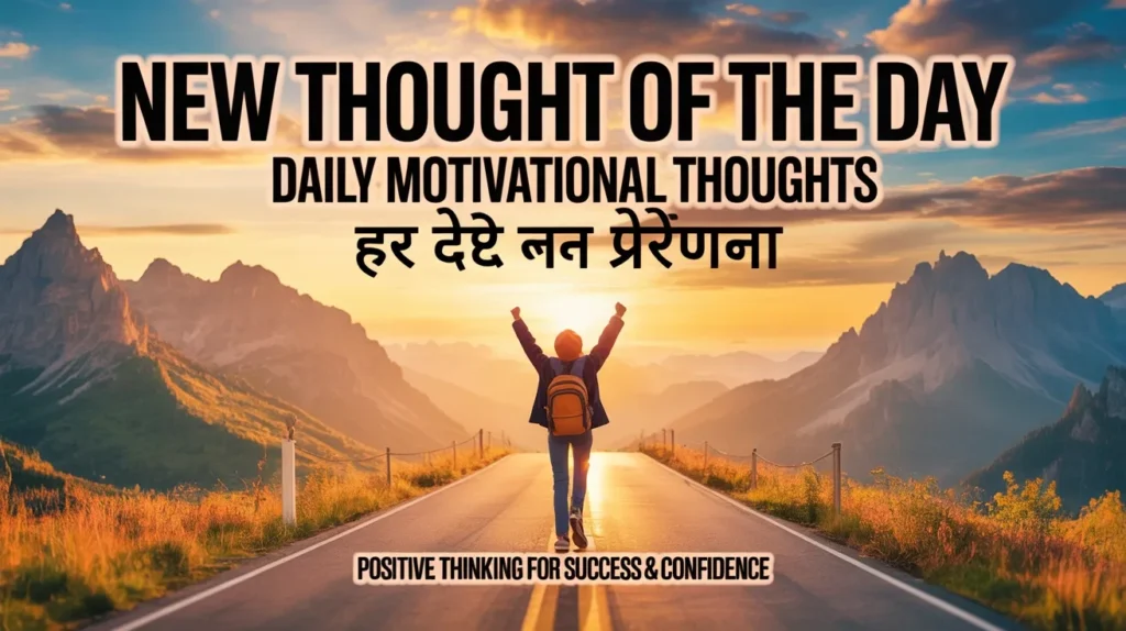 New Thought of the Day Motivational