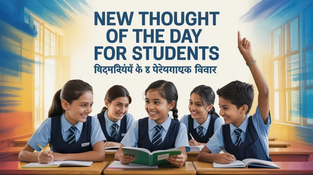 New Thought of the Day for Students