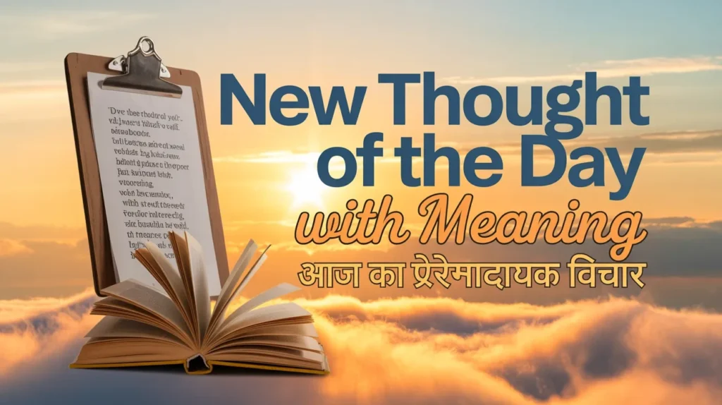 New Thought of the Day with Meaning