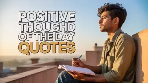 Positive Thought of the Day Quotes
