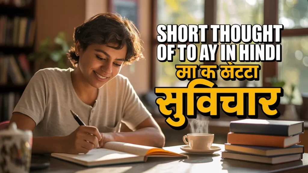 Short Thought of the Day in Hindi