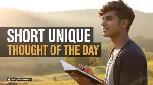 Short Unique Thought of the Day
