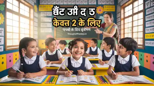 Thought of The Day for Class 2 in Hindi