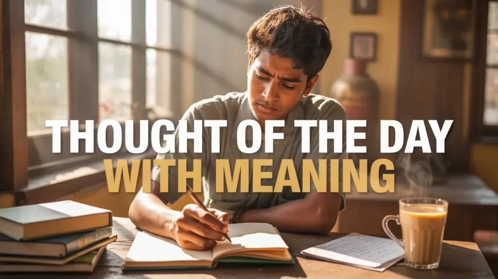 Thought of the Day with Meaning