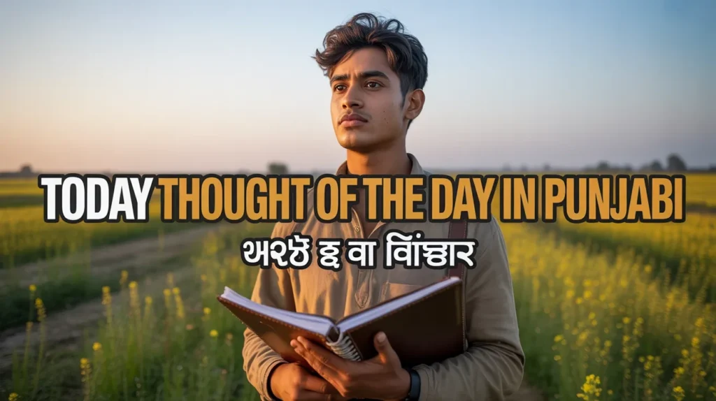 Today Thought of the Day in Punjabi