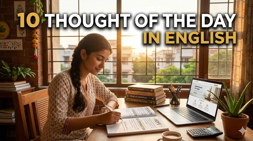 10 Thought of the Day in English