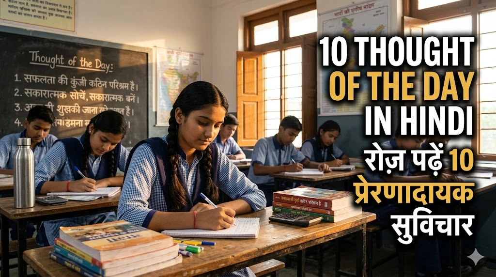 10 Thought of the Day in Hindi