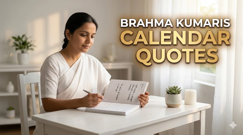 Brahma Kumaris Calendar Quotes