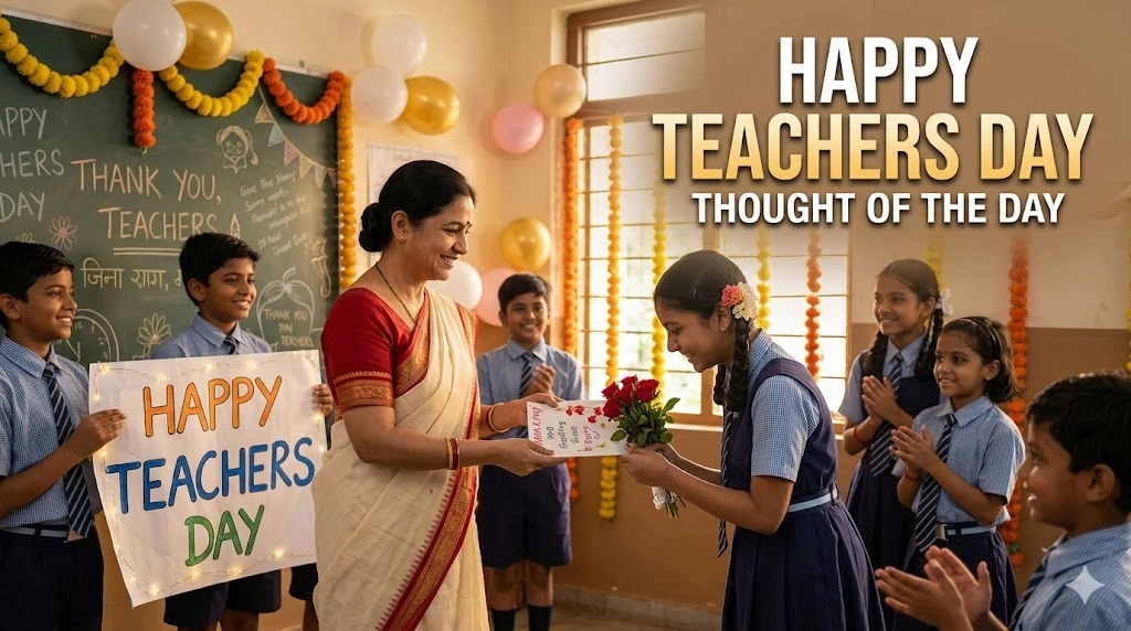 Happy Teachers Day Thought of the Day