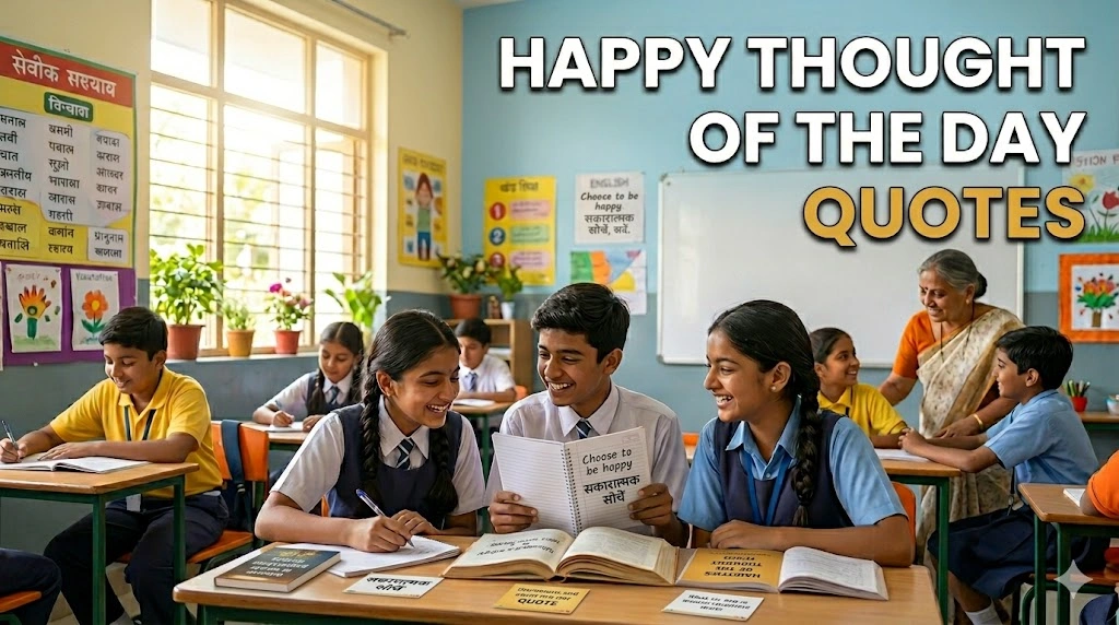 Happy Thought of the Day Quotes