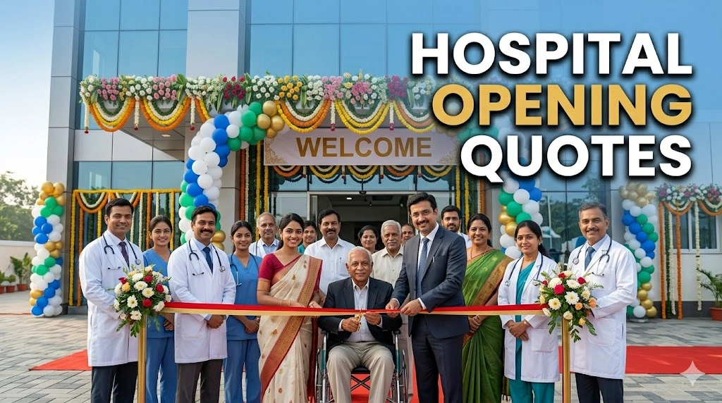 Hospital Opening Quotes