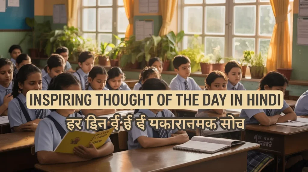 Inspiring Thought of the Day in Hindi