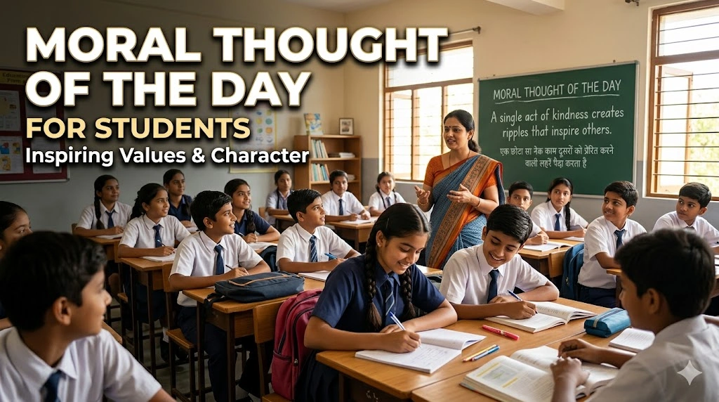 Moral Thought of the Day for Students