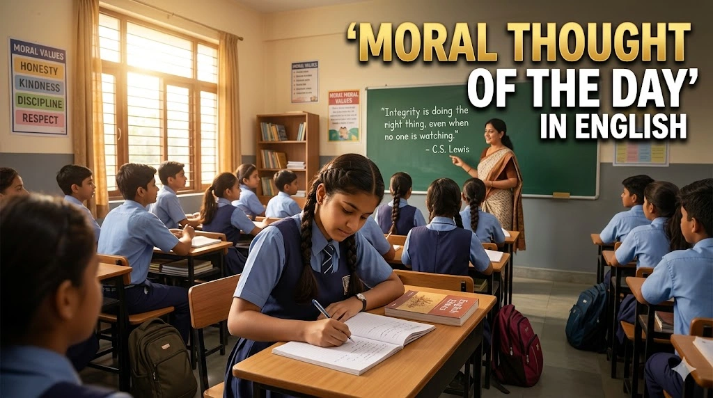Moral Thought of the Day in English