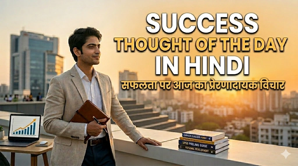 Success Thought of the Day in Hindi