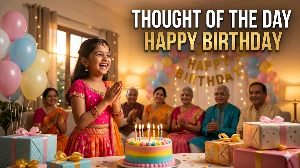 Thought of the Day Happy Birthday