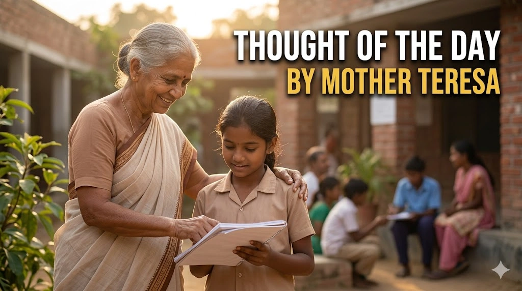 Thought of the Day by Mother Teresa