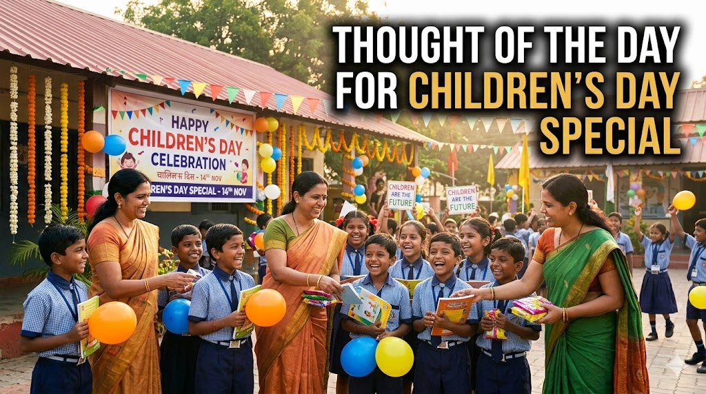 Thought of the Day for Children's Day Special