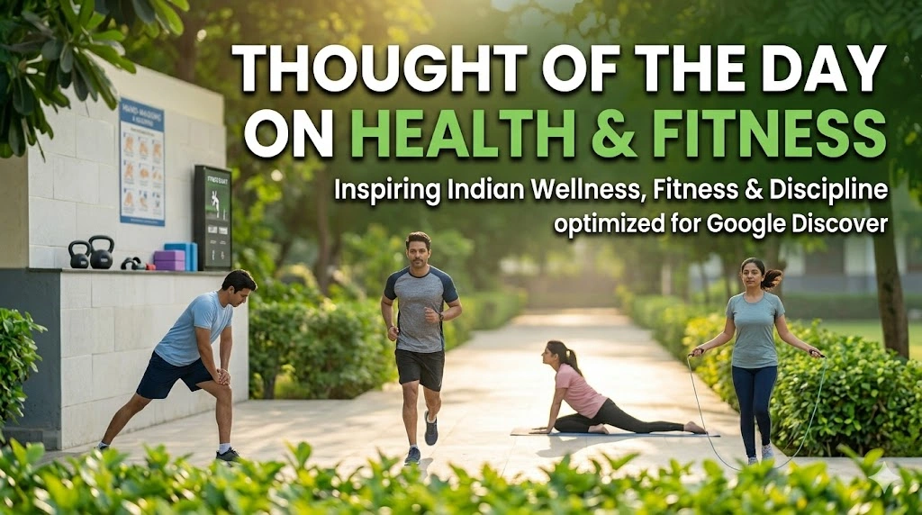 Thought of the Day on Health and Fitness