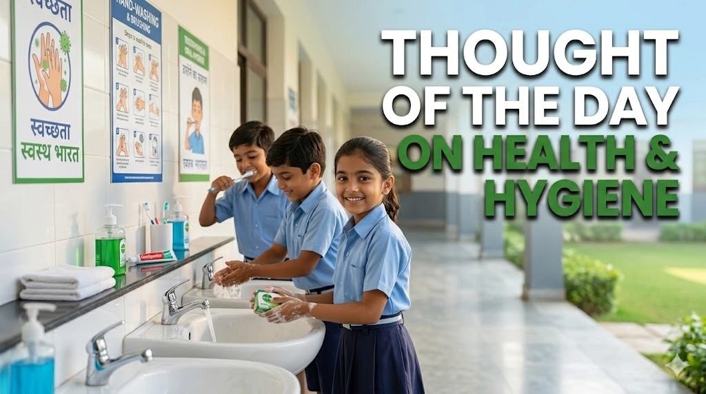 Thought of the Day on Health and Hygiene