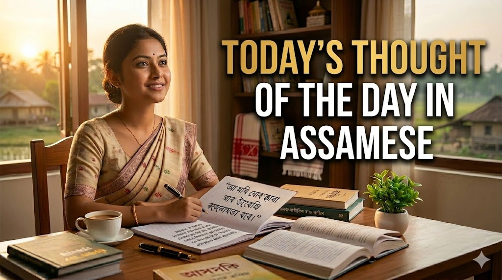Today's Thought of the Day in Assamese