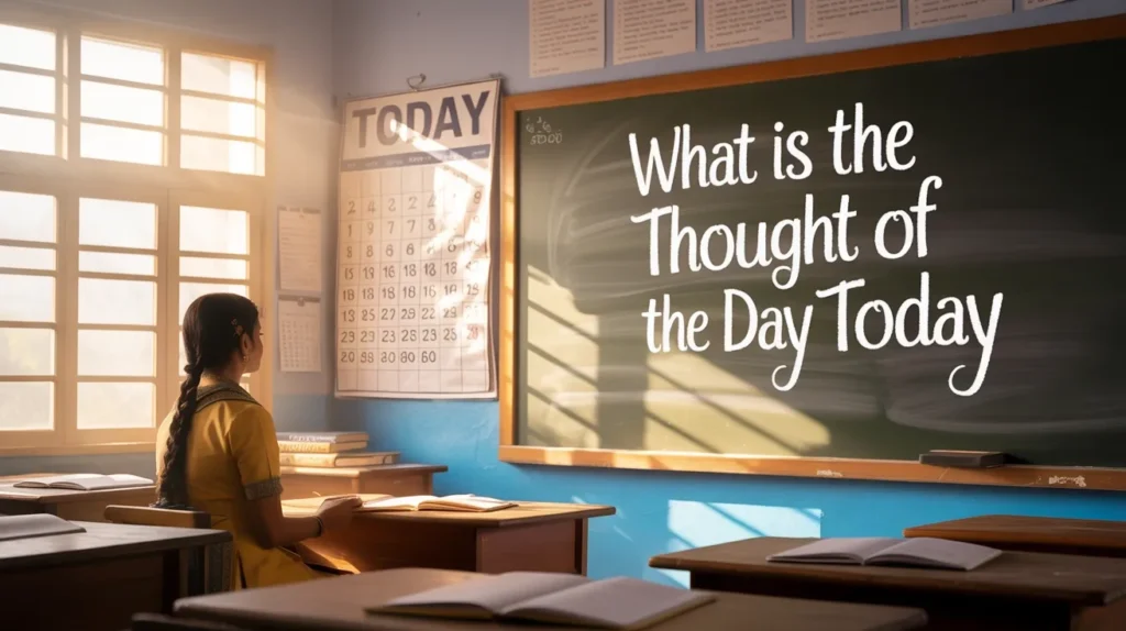 What Is the Thought of the Day
