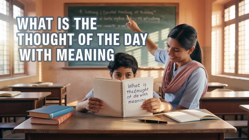 Thought of the Day With Meaning