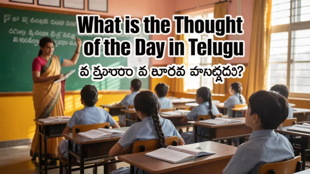 Thought of the Day in Telugu