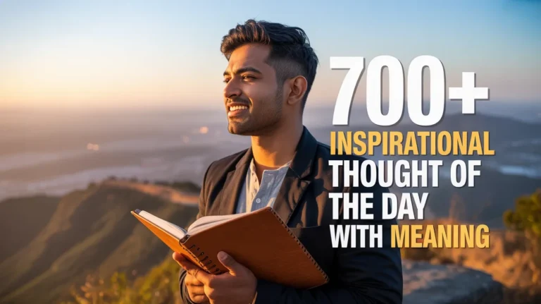700+ Inspirational Thought of the Day with Meaning for Success