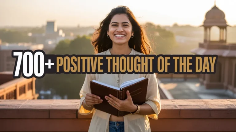 700+ Positive Thought of the Day That Instantly Boosts Your Mindset
