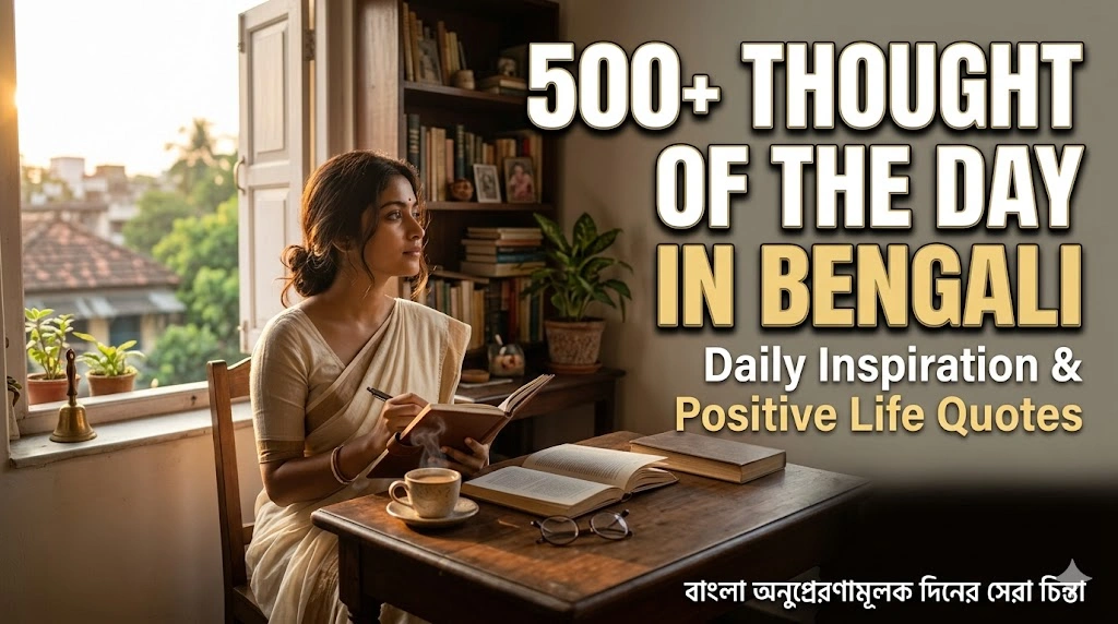 500+ Thought of the Day in Bengali for Daily Inspiration