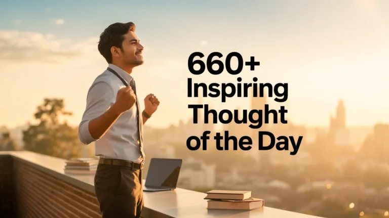 660+ Inspiring Thought of the Day to Ignite Your Inner Potential