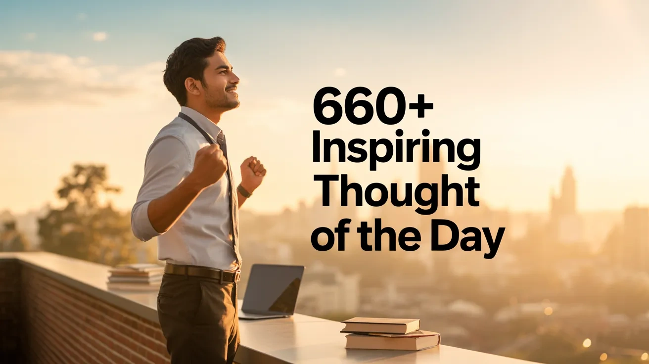 660+ Inspiring Thought of the Day to Ignite Your Inner Potential