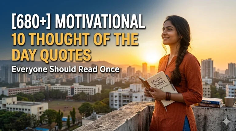 [680+] Motivational 10 Thought of the Day Quotes Everyone Should Read Once