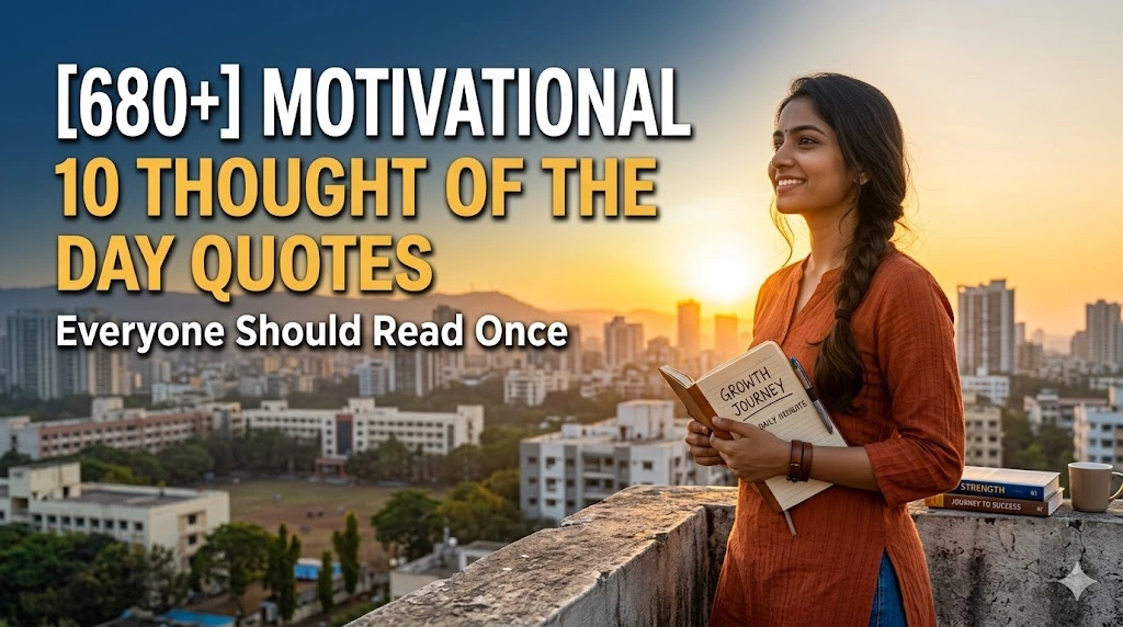 [680+] Motivational 10 Thought of the Day Quotes Everyone Should Read Once