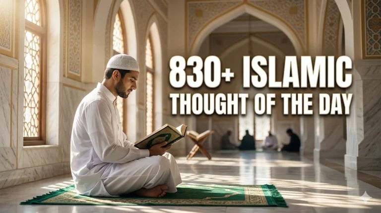 830+Islamic Thought of the Day for Moral Values and Peace